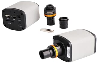 Mikroskopkamera HDMI/USB 5 MP inkl.adapter